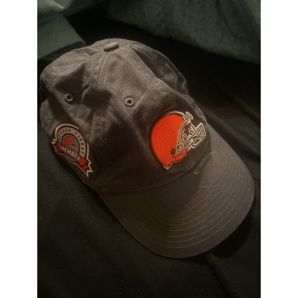 Cleveland Browns 47 Brand‎ Season Ticket Member Hat Adjustable Charcoal Grey NFL